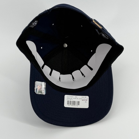Tennessee Titans 47 Brand NFL Navy Blue Adjustable Baseball Cap Hat Football NEW - Picture 7 of 12
